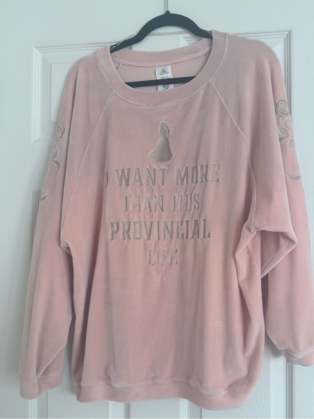 Disney Beauty and the Beast Belle sweater.